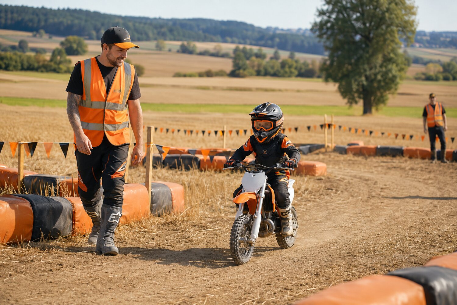 Kostenfreie Kinderstrecke beim LOCOS Stoppelcross