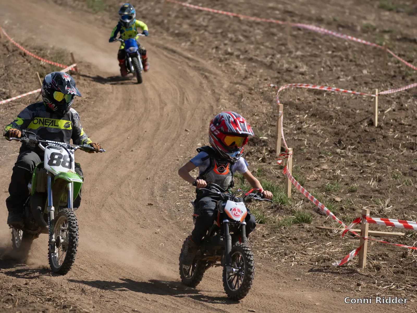 Kinder und Jugendliche auf der Strecke, Foto Conni Ridder